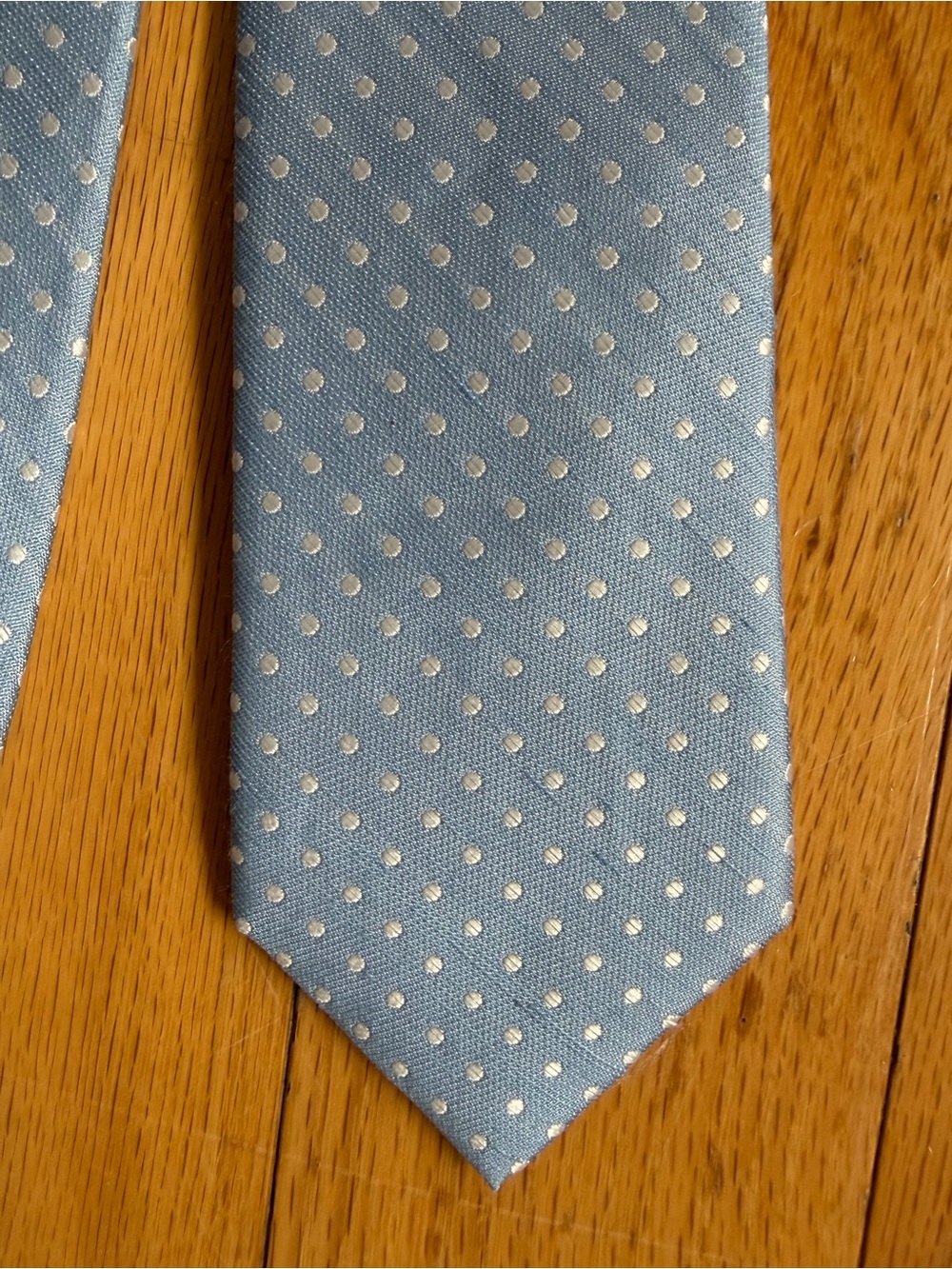 Jos. A. Bank 1905 Light Blue and White Polka Dot Men's Tie